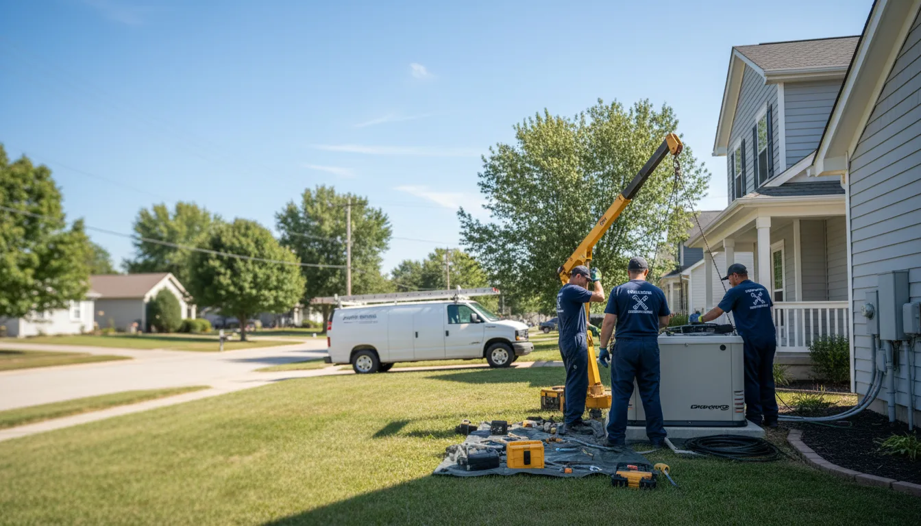 Generator Installation in White Hall, AR near me